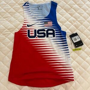 Nike Aeroswift USA tank.